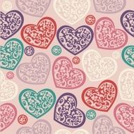 Seamless Hearts N22
