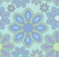 Floral pattern seamless N7