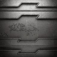 metal on wall background N196