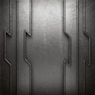 metal on wall background N197