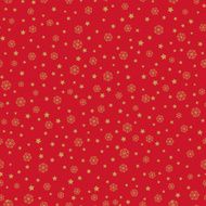 Snow and star festive seamless wallpaper