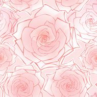 Flowers rose seamless wallpaper N3