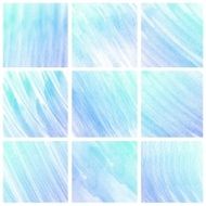 Set of Colorful water color painting background N351