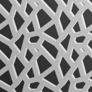 3d geometric shape seamless pattern N2