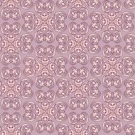 Floral Ornamental Lilac Seamless Texture