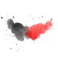 Colorful Water Color splash painting background N4