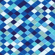 Blue mosaic background N9