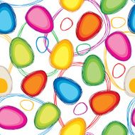 Easter eggs seamless wallpaper N3