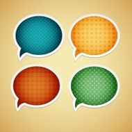 Speech bubbles N145