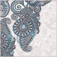 ornate floral pattern N31