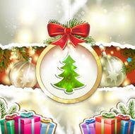 christmas card N270