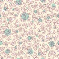 pretty purple butterflies