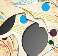 multi layered abstract background N57