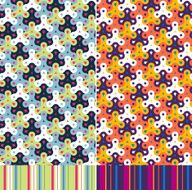 Geometric seamless pattern N249