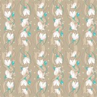 Seamless Floral Pattern N1699