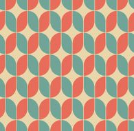oval mosaic background