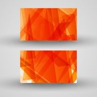 Vector business-card set for your design N460