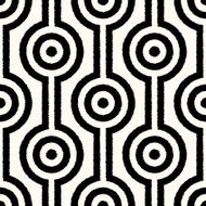 seamless black and white geometric scribble pattern N2