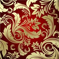Floral seamless wallpaper N8