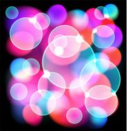 Abstract background with colorful bokeh N5