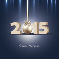 New Year card N43