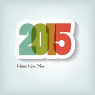 New Year card N44