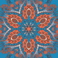 Round lace background