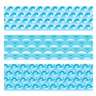 seamlessly sea wave pattern 2 N2