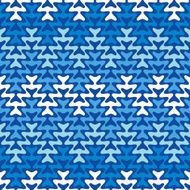 Blue Zigzag Pattern N2
