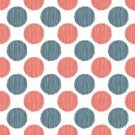 seamless circle dots pattern N11