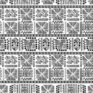 Abstract Seamless Pattern in Ethnic Style N39