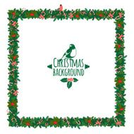Christmas festive candy wreath frame N2