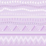 Seamless ethnic pattern in lilac tones