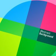 Abstract Geometric Colorful Background Template