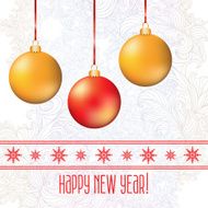 2015 Vintage background Happy New Year Vector 0 EPS