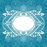 Christmas decoration frame N821