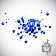 Vector abstract grunge backgrounds Splatter shapes N4