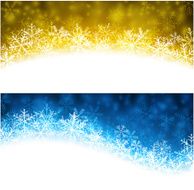Christmas abstract banners N4