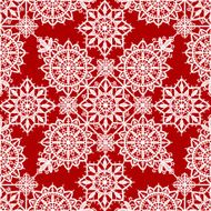 Winter Lace seamless Pattern N2