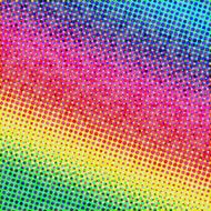 paper with halftone color gradient