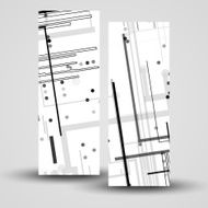 Vector banner set for your design N177