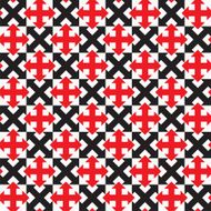 Repeating geometric seamless pattern Vector N3