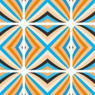 Illusive colorful geometric background ornament abstract seamless