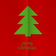 Abstract xmas tree image