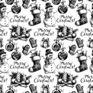 Christmas seamless pattern N211