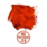 Abstract vector hand-drawn watercolor background N7