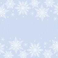 Snowflakes border N2