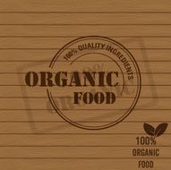 Eco Organic food Stamps - Illustration N9