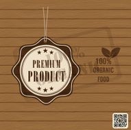 Eco Organic food Stamps - Illustration N10