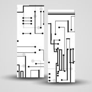Vector banner set for your design N179